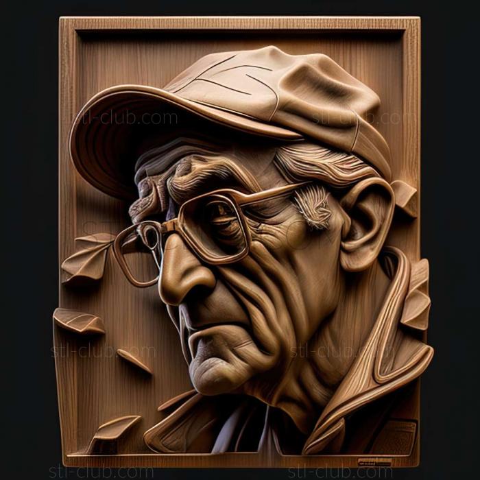 3D model Will Eisner (STL)